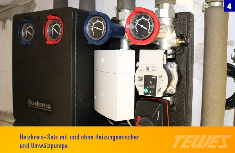 Tewes GmbH, Rotenburg (Wümme) / Eine Heizung für Zwei